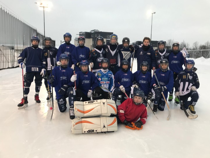 Bandylaget på Ris 19.01 bandy